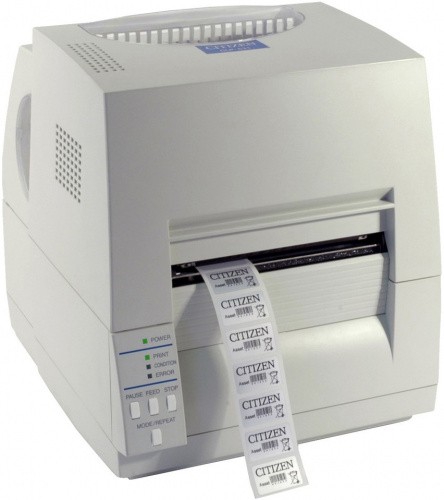 Термопринтер для печати этикеток 621 G Citizen CL-S (термотрансфер, Серый)
