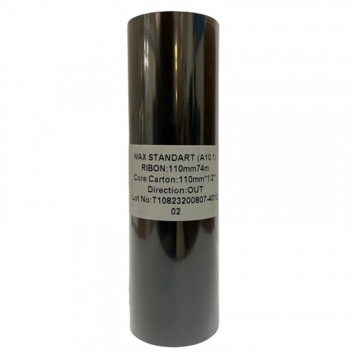 Риббон Wax Mild 110 мм x 74 м намотка OUT (диаметр втулки 12.7 мм)