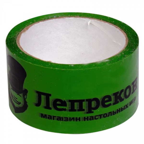 Скотч с логотипом 50мм*66м, 50мкр