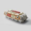 Упаковка для яиц из картона и пластика Упаковка для яиц из картона и пластика